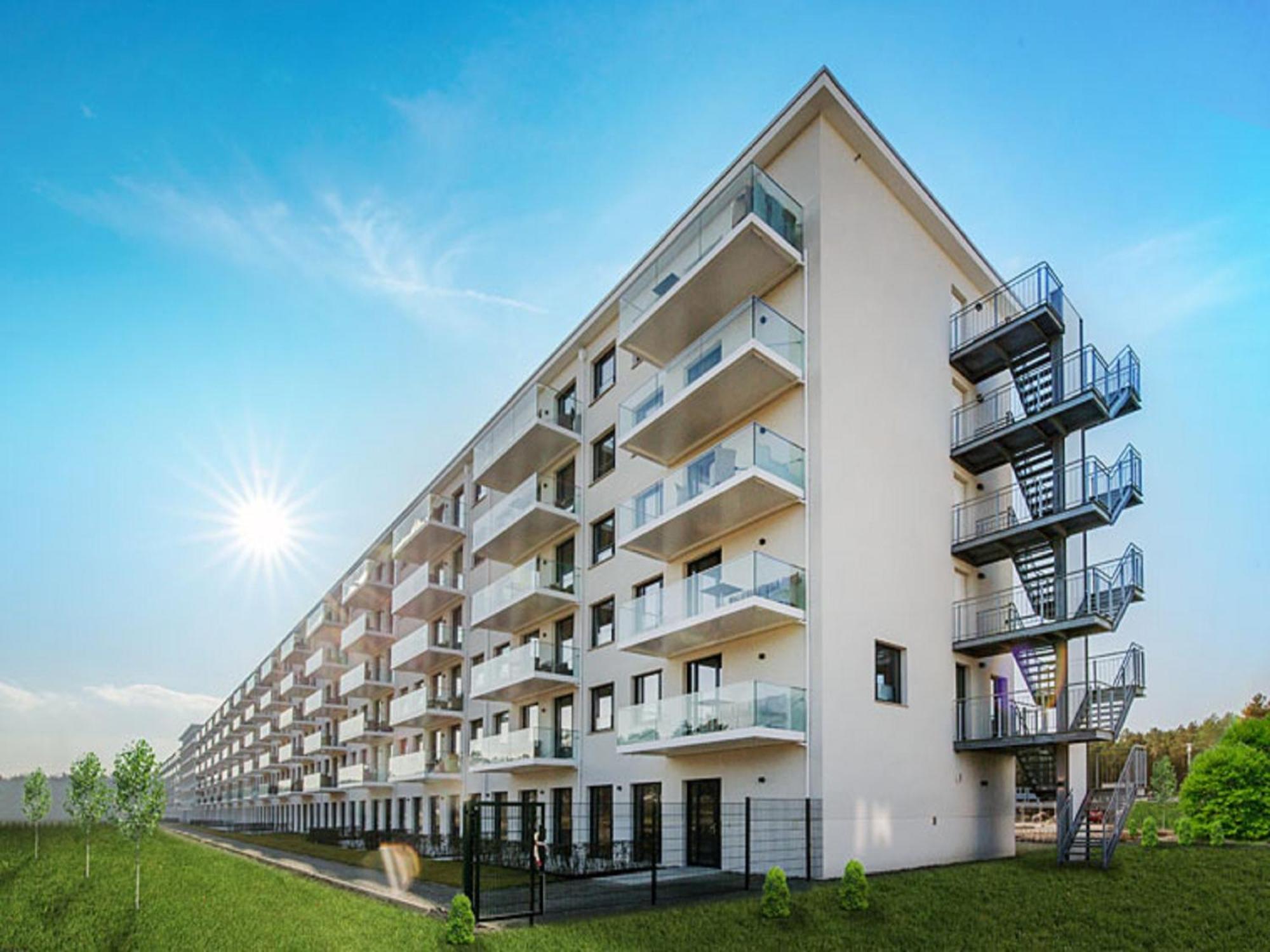 Duenenresidenz Prora - Proradies Sonnendeck Skysuite B3-5-4 ビンツ エクステリア 写真